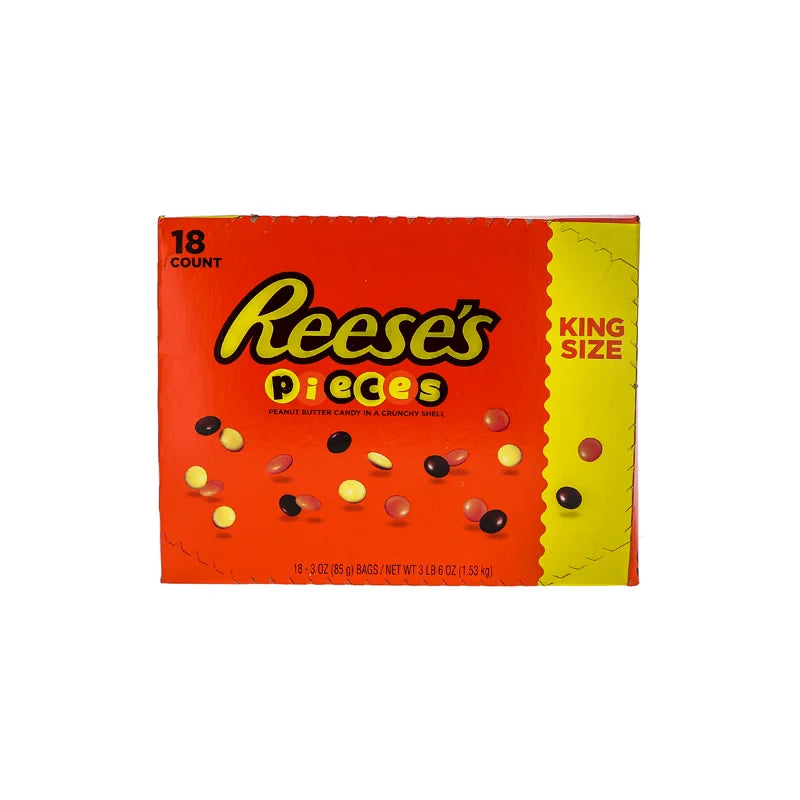 Reese's Pieces King Size 18 Count - 3 oz image 0