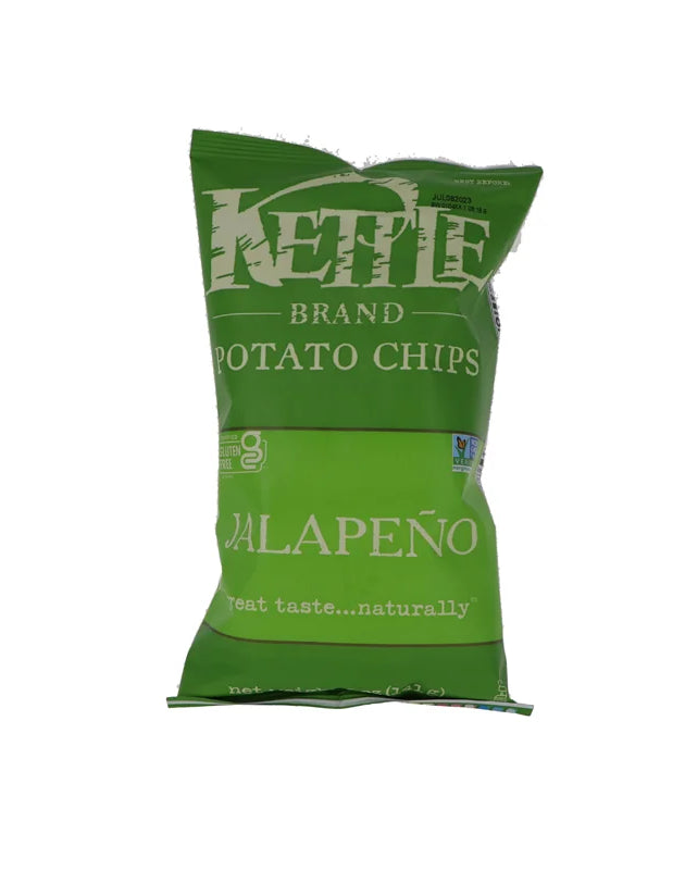Kettle Brand Jalapeno Chips (Pack of 8) - 5 oz image 0