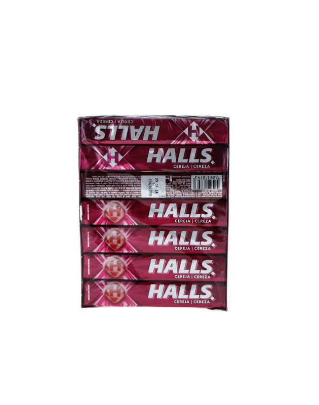 Halls Mentho-Lyptus Cherry Stick 21 Count - 9 Pieces image 0