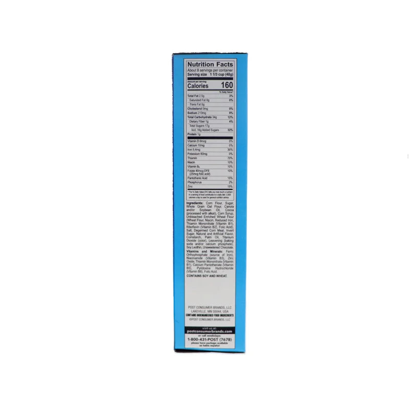Post Oreo O's Breakfast Cereal Box 11 oz image 2