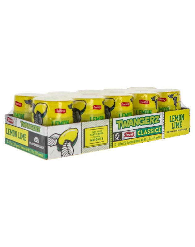 Twang Twangerz, Lemon-Lime Salt - Bottle 10 Count - 1.15 oz image 0