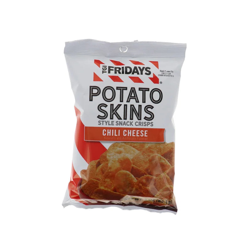 TGI Fridays Chili and Cheese Potato Skins 6 Count - 3 oz image 0