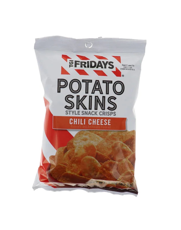 TGI Fridays Chili and Cheese Potato Skins 6 Count - 3 oz image 0