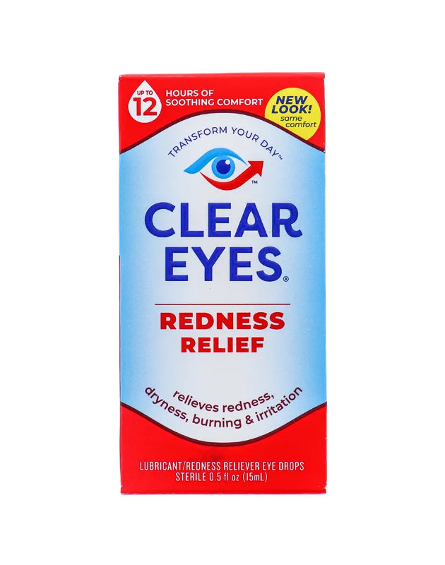 Clear Eyes Redness Relief Eye Drops 0.5 oz image 0