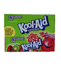 Kool-Aid Strawberry Kiwi Unsweetened Soft Drink Mix 48 Count - 0.17 oz image 0
