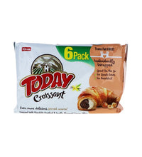 Today Croissant Chocolate Hazelnut & Vanilla Filling 6 Count - 1.58 oz image 0