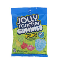 Jolly Rancher Peg Sour Gummies Assorted 12 Count - 5 oz image 0
