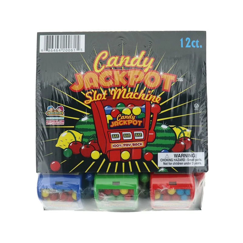 Kidsmania Candy Jackpot Slot Machine Candy - 12 Count image 0
