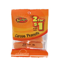 Gurley 2/$1 Circus Peanut 12 Count - 1.5 oz image 0