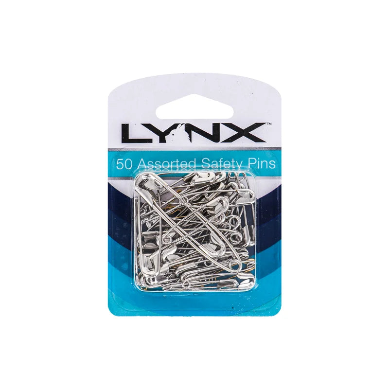 Safety Pins Assorted Sizes - 50 Count image 0
