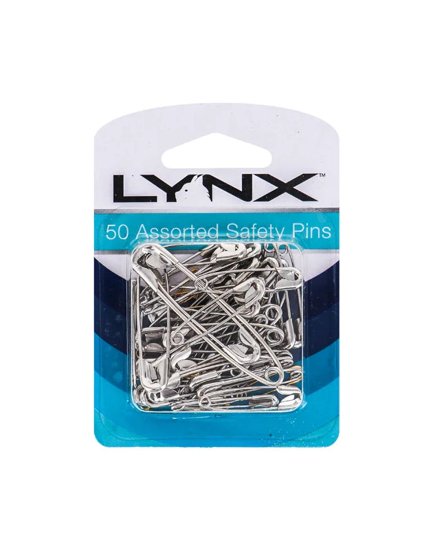 Safety Pins Assorted Sizes - 50 Count image 0