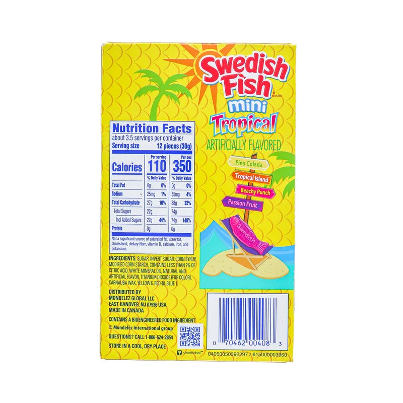 Swedish Fish Mini Tropical - Theater 3.5 oz image 1