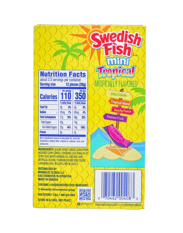 Swedish Fish Mini Tropical - Theater 3.5 oz image 0