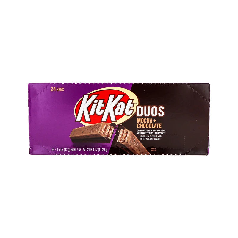 Kit Kat Duos Mocha & Chocolate Candy Bar 24 Count - 1.5 oz image 0