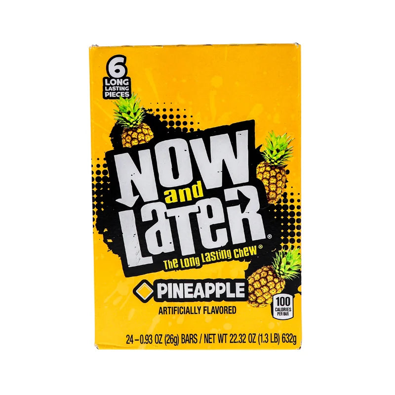 Now & Later Changemakers Pineapple 24 Count - 6 Pieces image 0