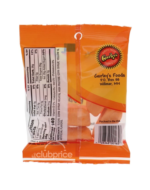Gurley 2/$1 Circus Peanut 12 Count - 1.5 oz image 0