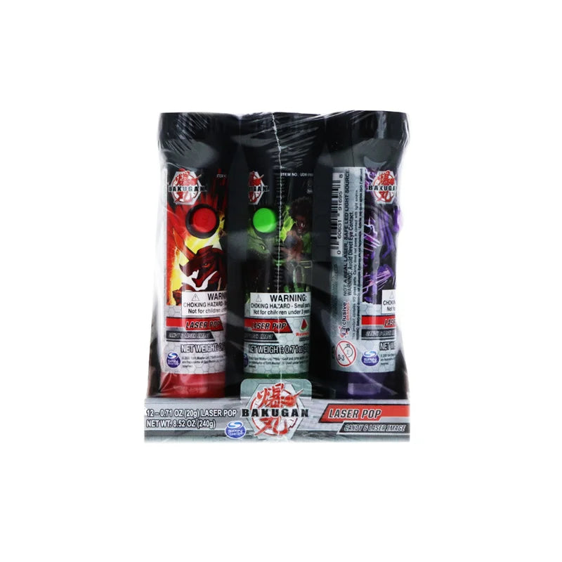 Exclusive Bakugan Laser Pop 12 Count - 0.71 oz image 0