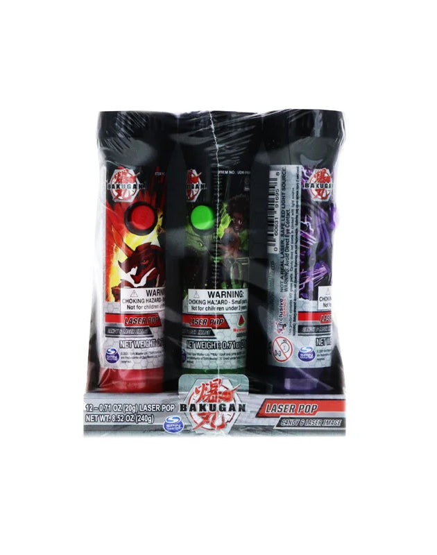 Exclusive Bakugan Laser Pop 12 Count - 0.71 oz image 0