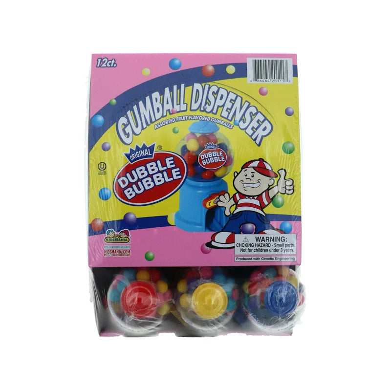 Kidsmania Dubble-Bubble Mini Gumball Dispenser 12 Count image 0