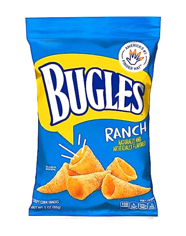 Bugles Ranch Naturally Flavored (Pack of 6) - 3 oz image 0