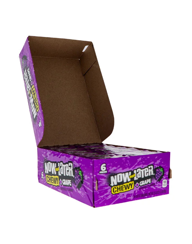 Now & Later Changemakers Chewy Grape 24 Count - 6 Pieces image 0