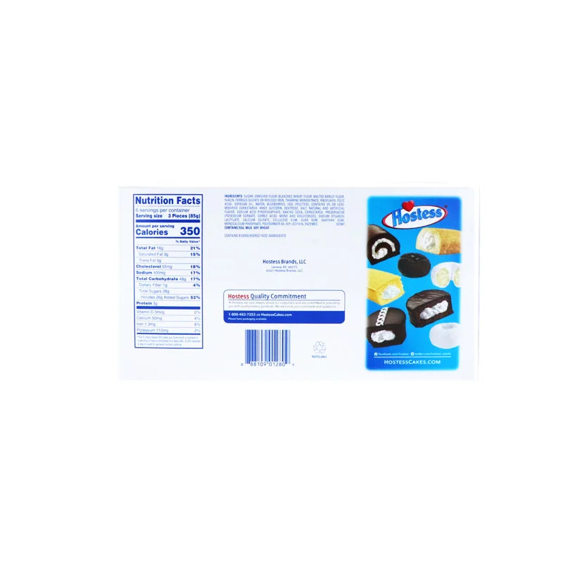Hostess Blueberry Chip Muff'n Stix 6 Count - 3 oz image 2