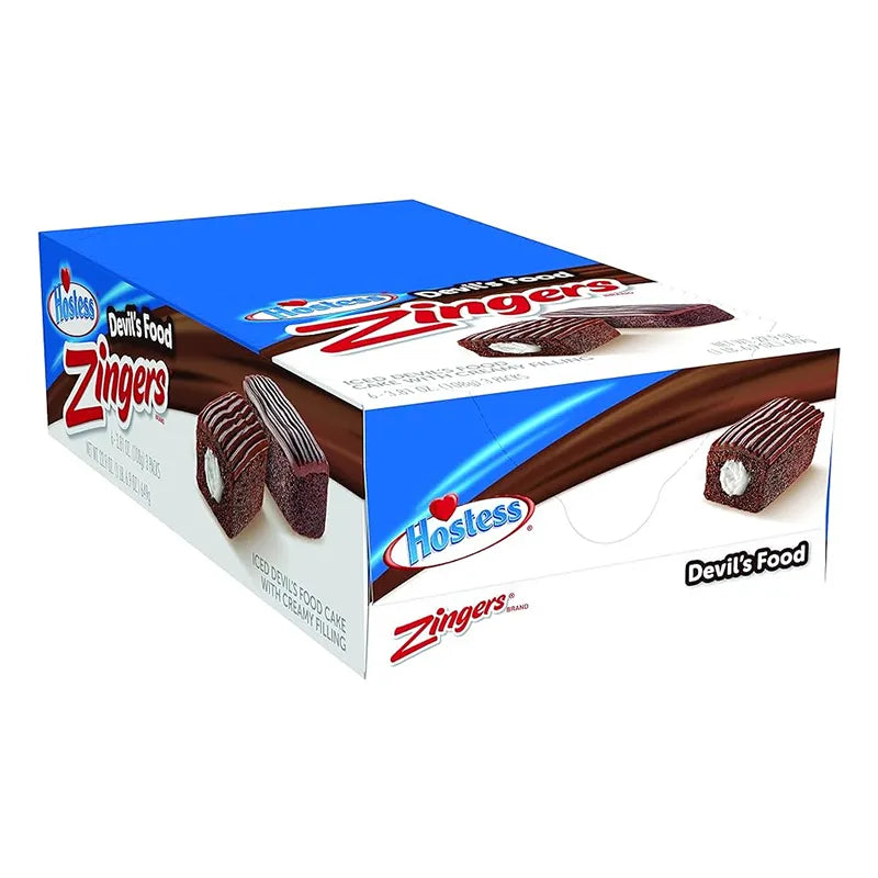 Hostess Zinger Chocolate 6 Count - 3.81 oz image 0