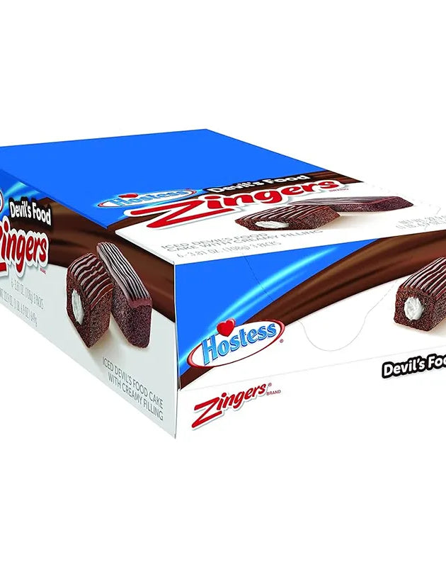 Hostess Zinger Chocolate 6 Count - 3.81 oz image 0
