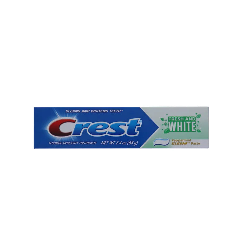 Crest Fresh & White Toothpaste Peppermint Gleem 2.4 oz image 0