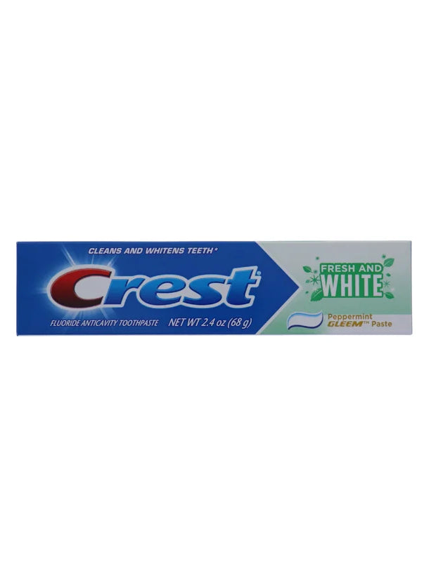 Crest Fresh & White Toothpaste Peppermint Gleem 2.4 oz image 0