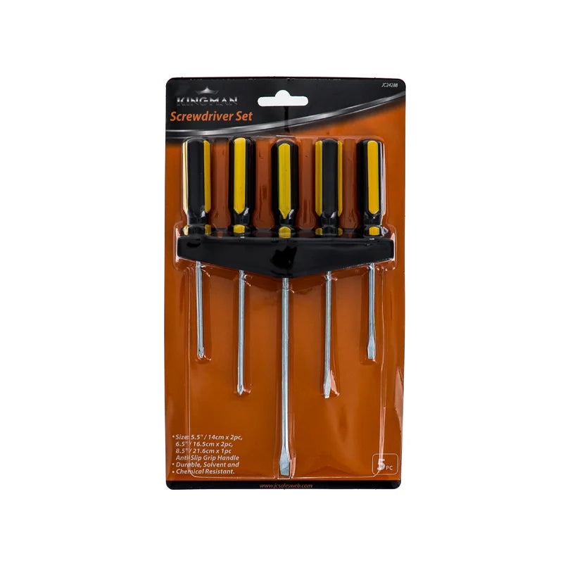 Screwdriver Set 5 Pieces image 0