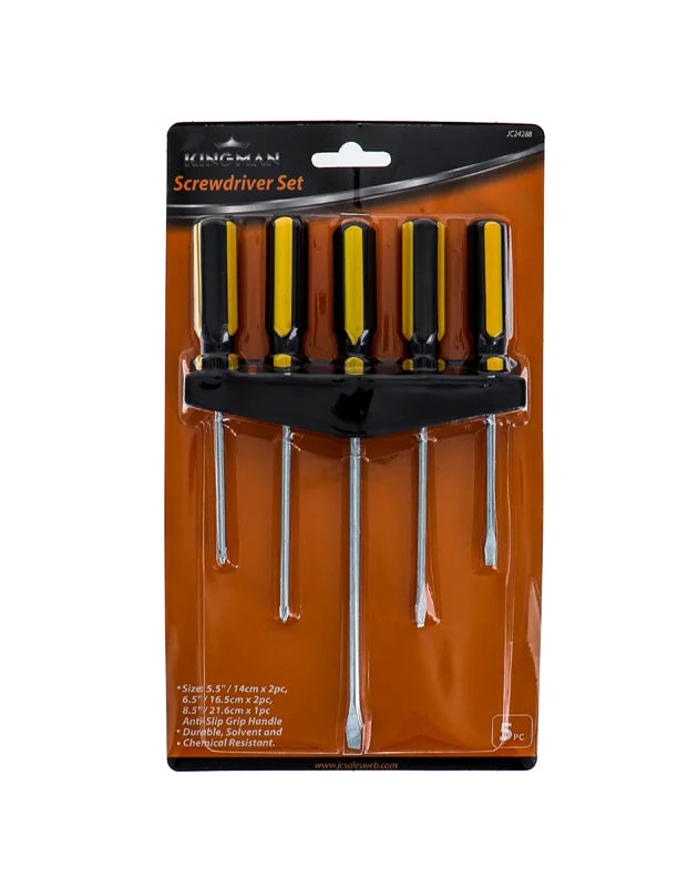 Screwdriver Set 5 Pieces image 0