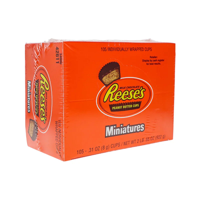 Reese's Miniature Peanut Butter Cups 105 Count - 0.31 oz image 1