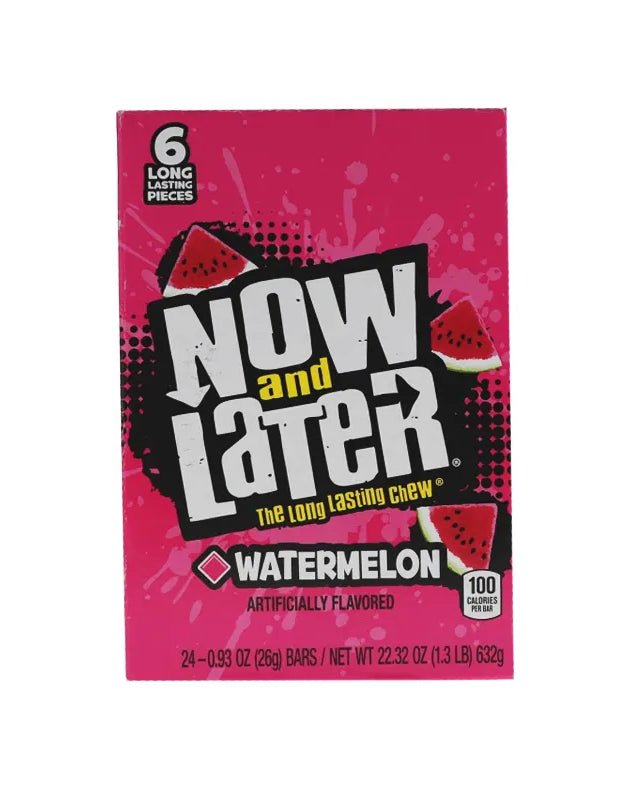 Now & Later Changemakers Watermelon 24 Count - 6 Pieces image 0