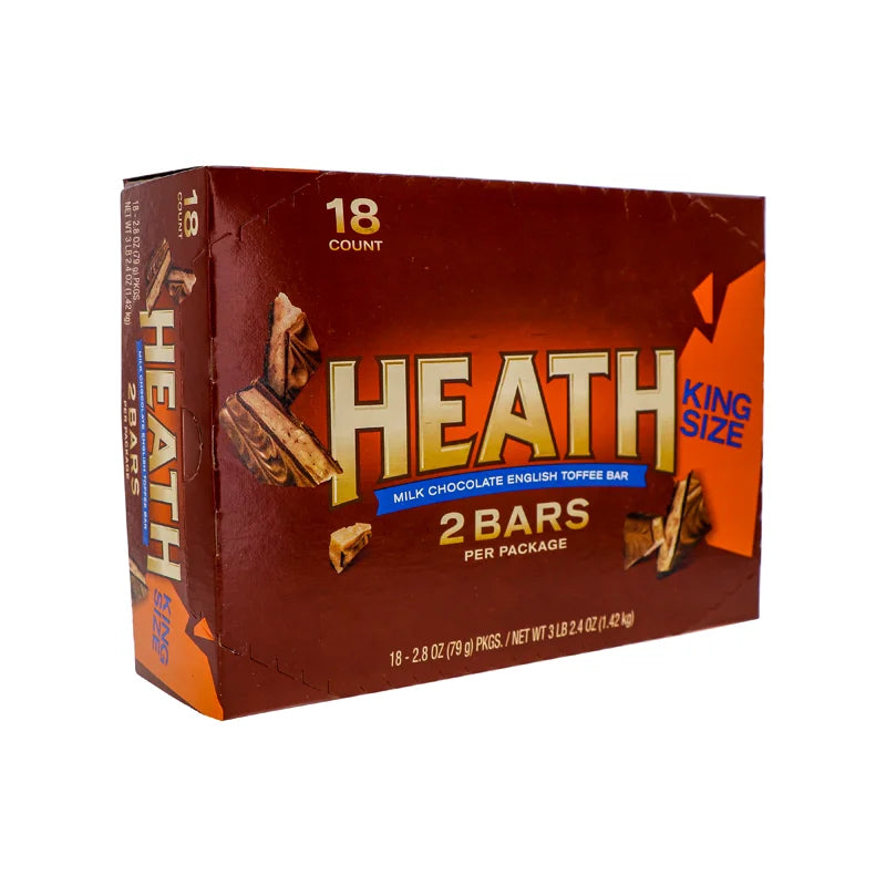Heath English Toffee King Size 18 Count - 2.8 oz image 1
