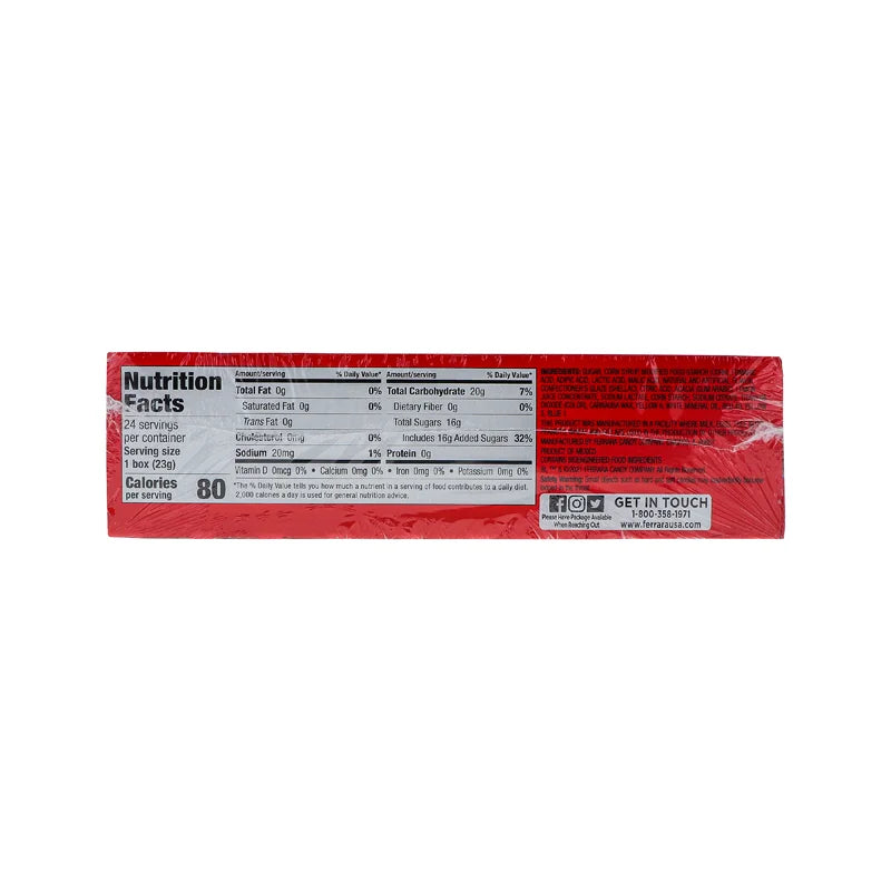 Lemonhead Chewy Mix Fruits 24/0.8 oz image 1