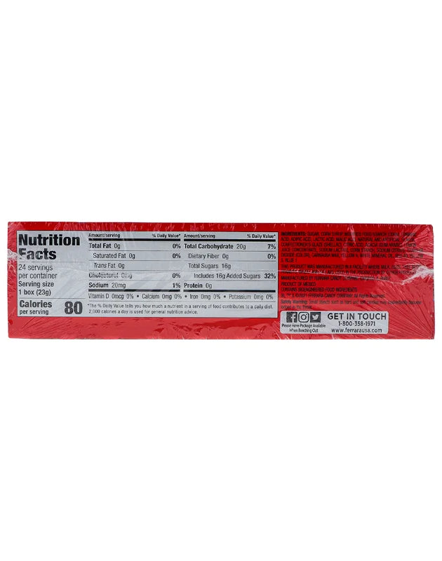 Lemonhead Chewy Mix Fruits 24/0.8 oz image 0