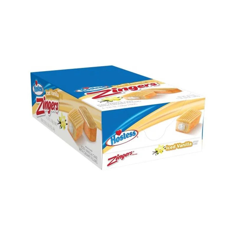 Hostess Zinger Vanilla 6 Count - 3.81 oz image 0
