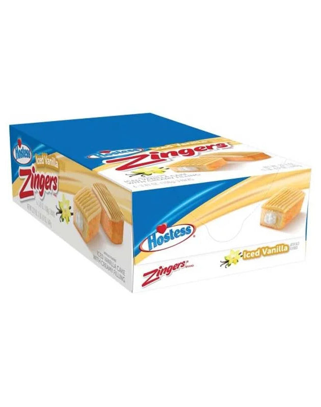 Hostess Zinger Vanilla 6 Count - 3.81 oz image 0