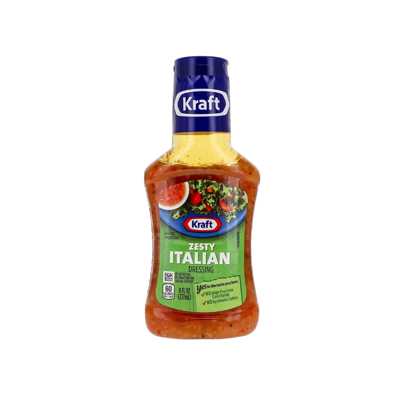 Krafy Zesty Italian Dressing - 8 oz image 0