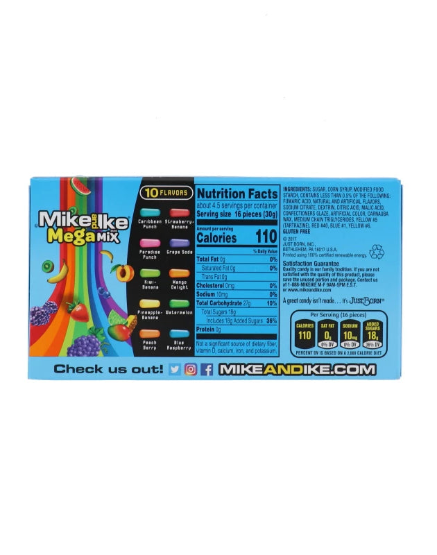 Mike & Ike Mega Mix - 5 oz image 0
