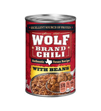 Wolf Brand Chili with Beans Can 15 oz image 0