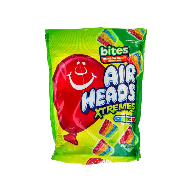 Airheads Xtreme Rainbow Berry Bites - 9 oz image 0