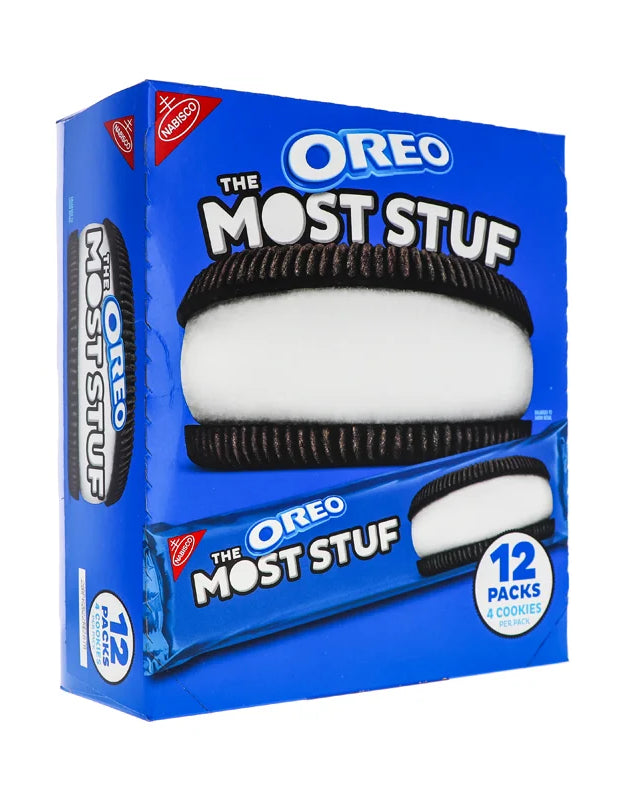 Nabisco Oreo the Most Stuf Cookies 12 Count - 3 oz image 0