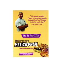 FITCRUNCH Whey Protein Baked Bar, Peanut Butter and Jelly 12 Count - 3.10 oz image 0