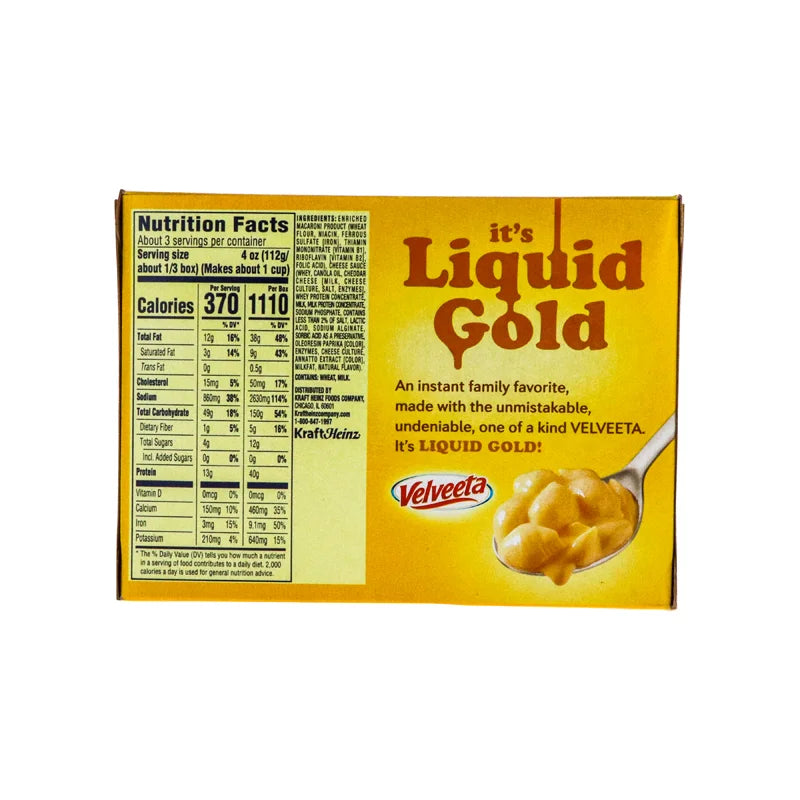 Kraft Velveeta Shell & Cheese Original 12 oz image 2