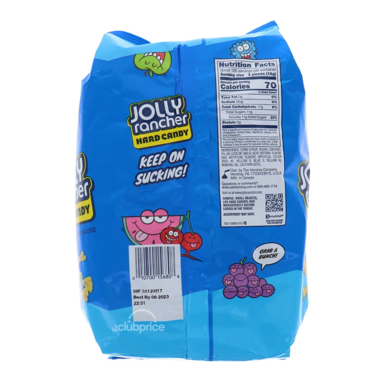 Jolly Rancher Assorted Hard Candy 5 Lb - 360 Count image 1