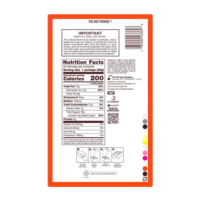 Reeses White Peanut Butter Cups 24/1.39Oz image 2