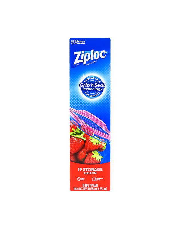 Ziploc Storage Bags Gallon Size - 19 Count image 0