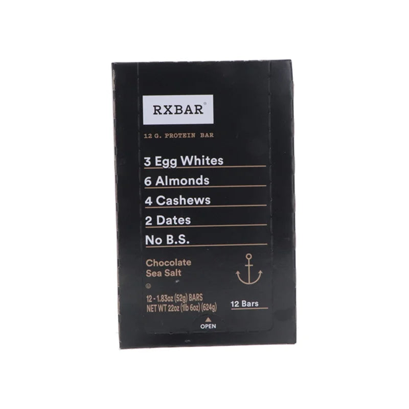 RxBAR Chocolate Sea Salt, Protein Bar 12 Count - 1.83 oz image 0